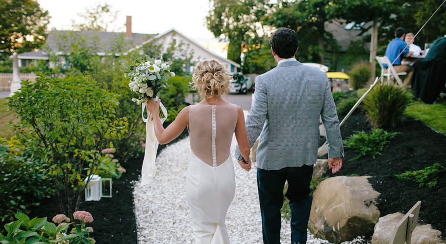 wedding in your own backyard